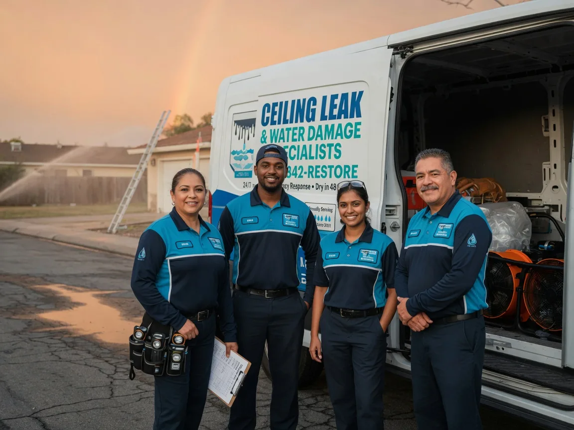 Ceiling Leak Cleanup company in Clovis, CA