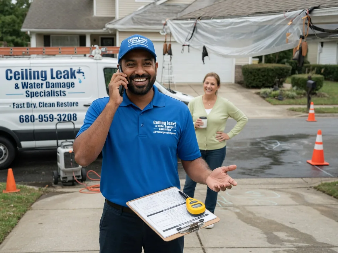 Ceiling Leak Cleanup Clovis, CA FAQs
